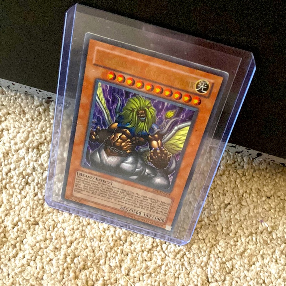 Theinen the great sphinx Yugioh card